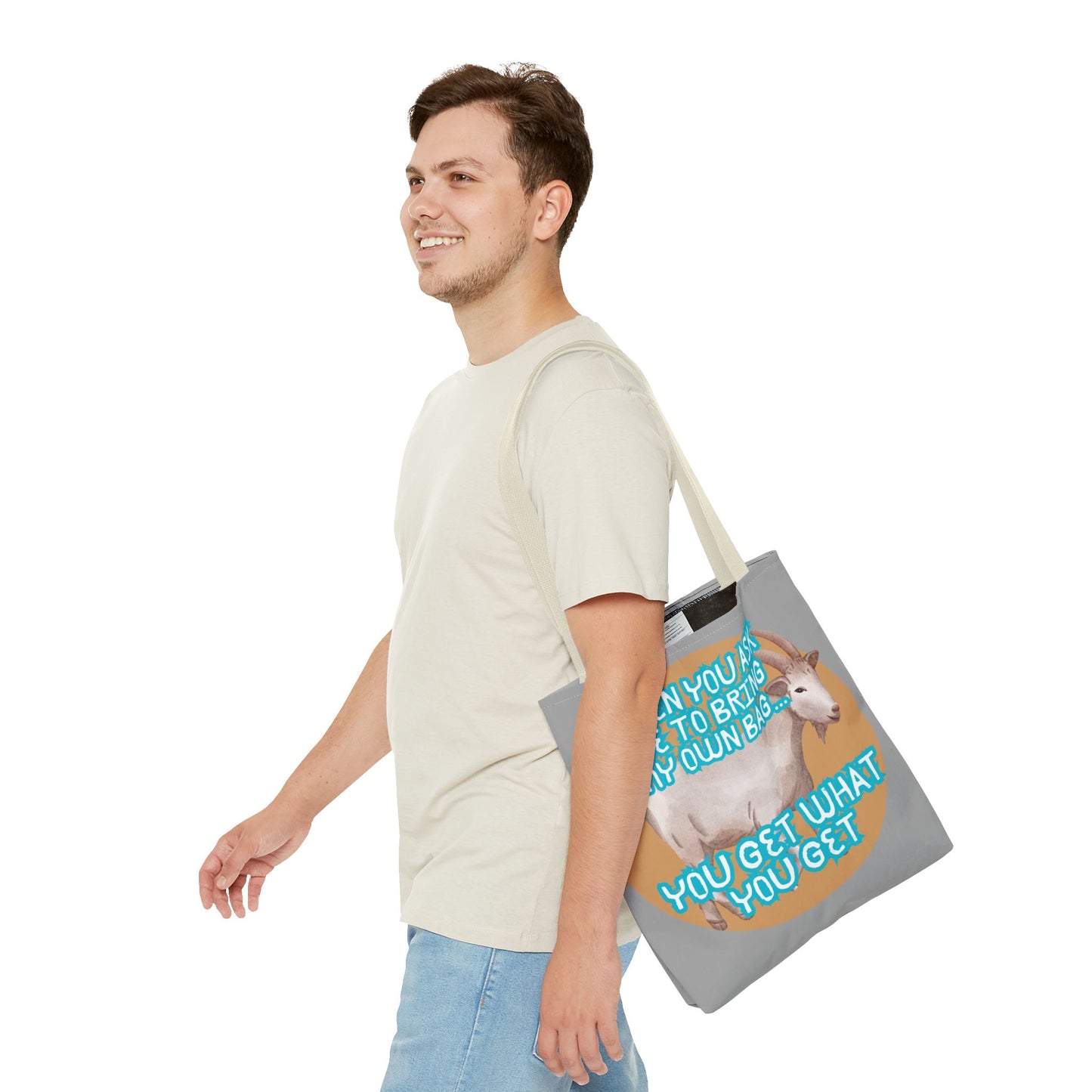 Funny Quote Tote Bag - Bring Your Own Bag Humor