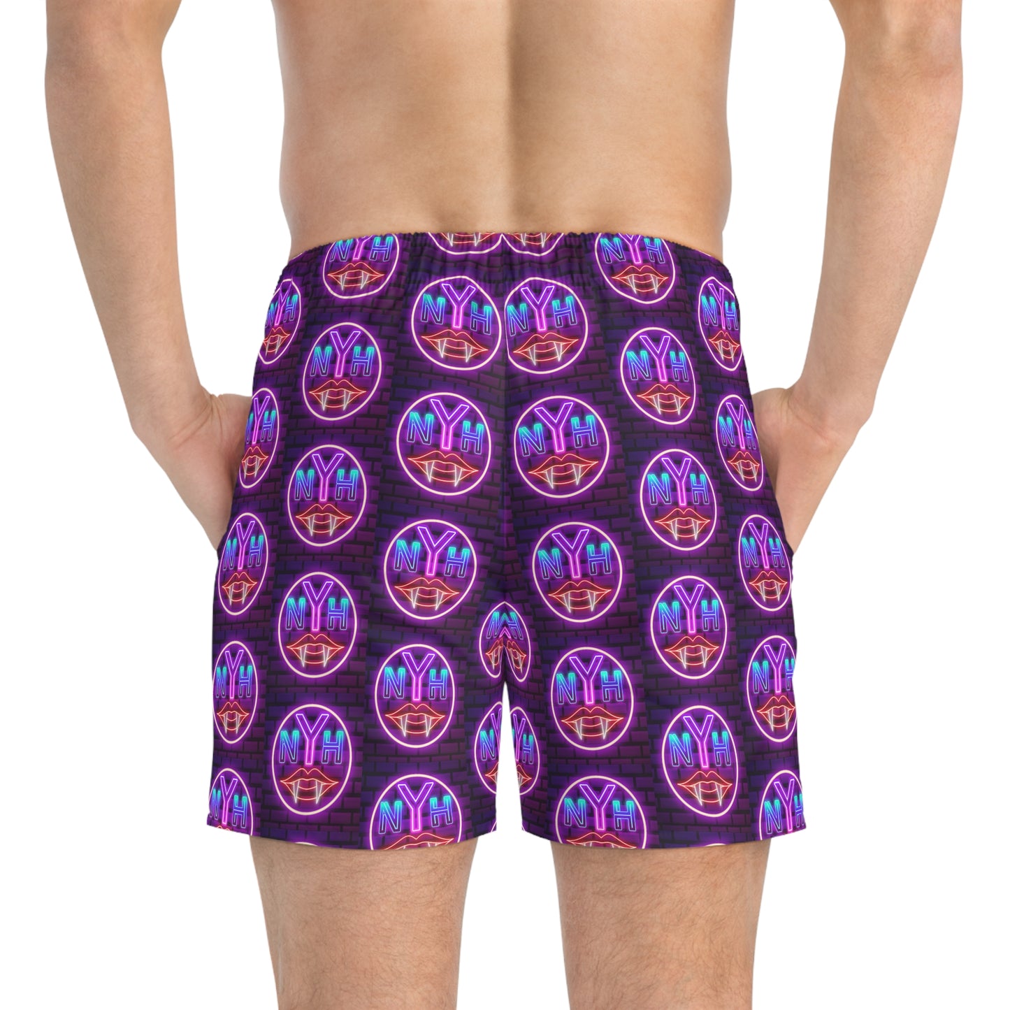 NYH Swim Trunks (AOP) New York Hive Merch