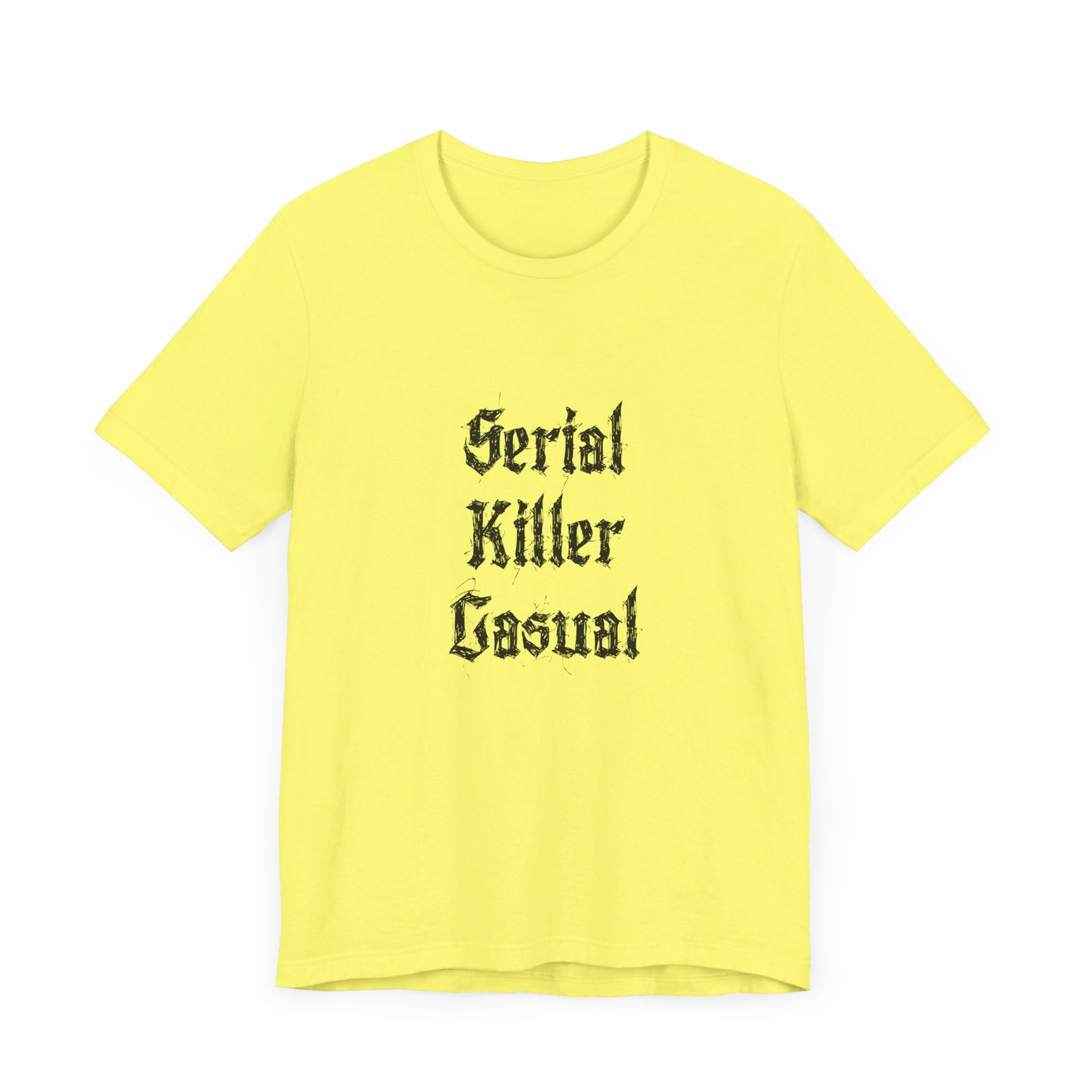 COA Universe Serial Killer Casual Funny Unisex Jersey Short Sleeve Tee