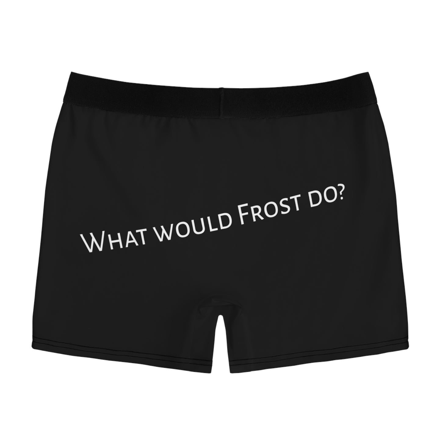 Men's Boxer Briefs (AOP) What Would Frost Do? Children Of Ankh Universe Merch.