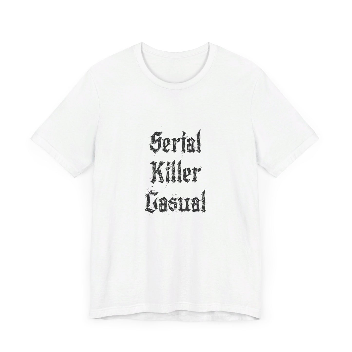 COA Universe Serial Killer Casual Funny Unisex Jersey Short Sleeve Tee