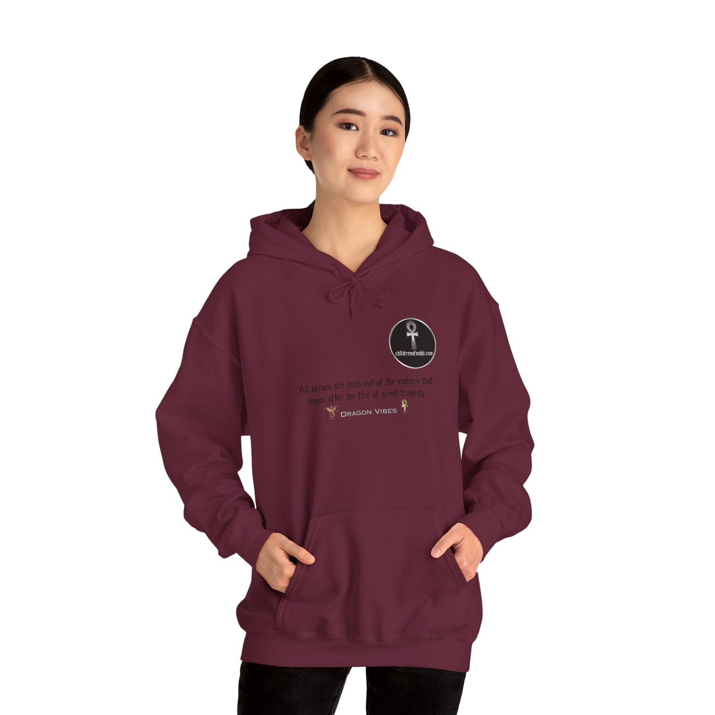 Hooded Sweatshirt - COA Universe Dark Fantasy Romance Science Fiction Merch