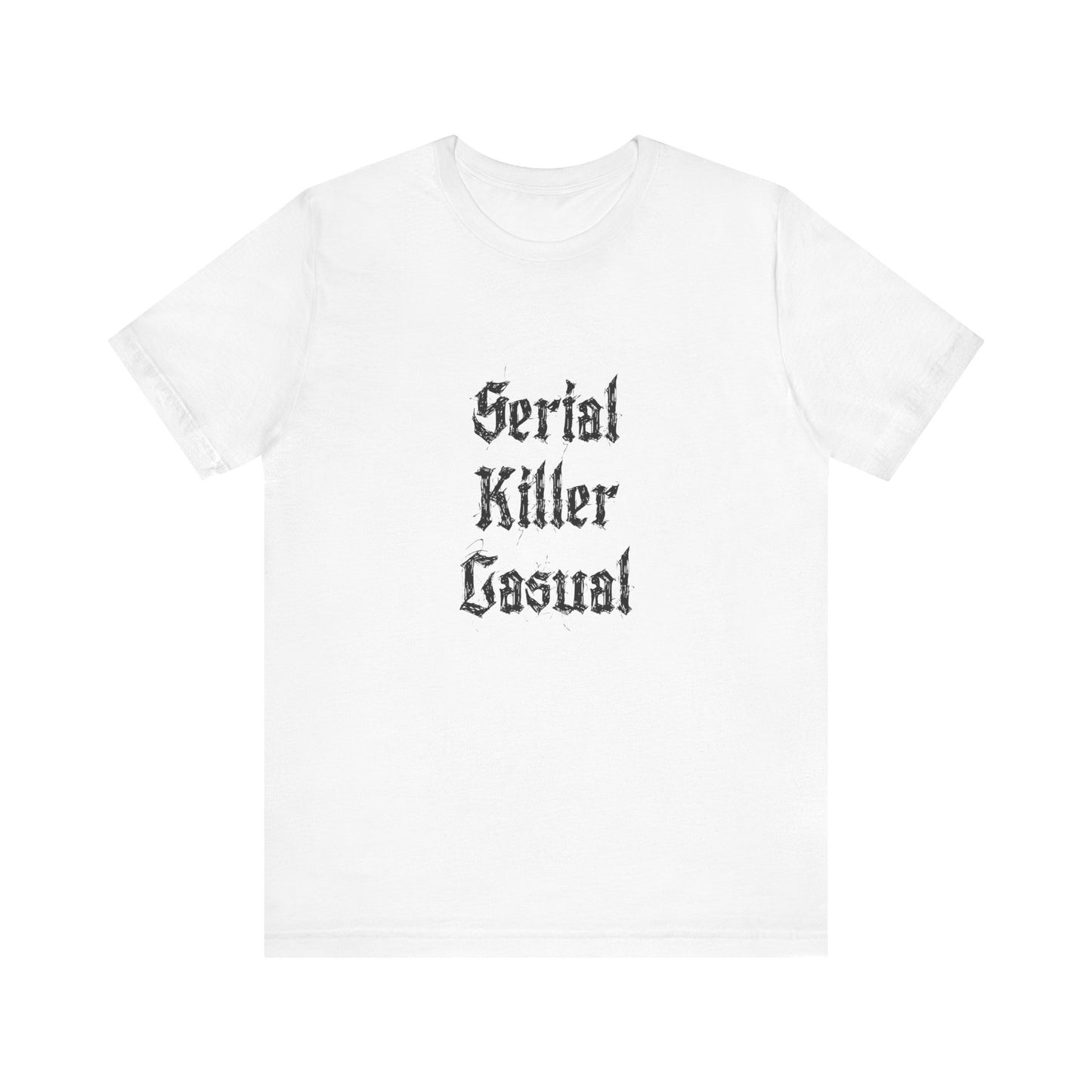 COA Universe Serial Killer Casual Funny Unisex Jersey Short Sleeve Tee