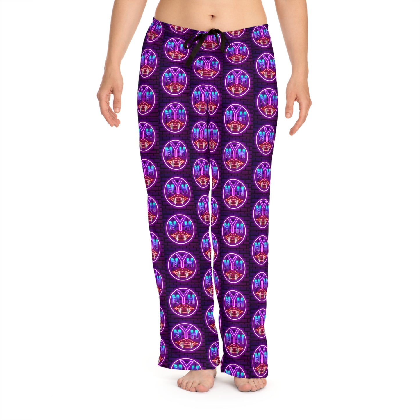 Women's NYH Pajama Pants, COa Universe Merch (AOP)