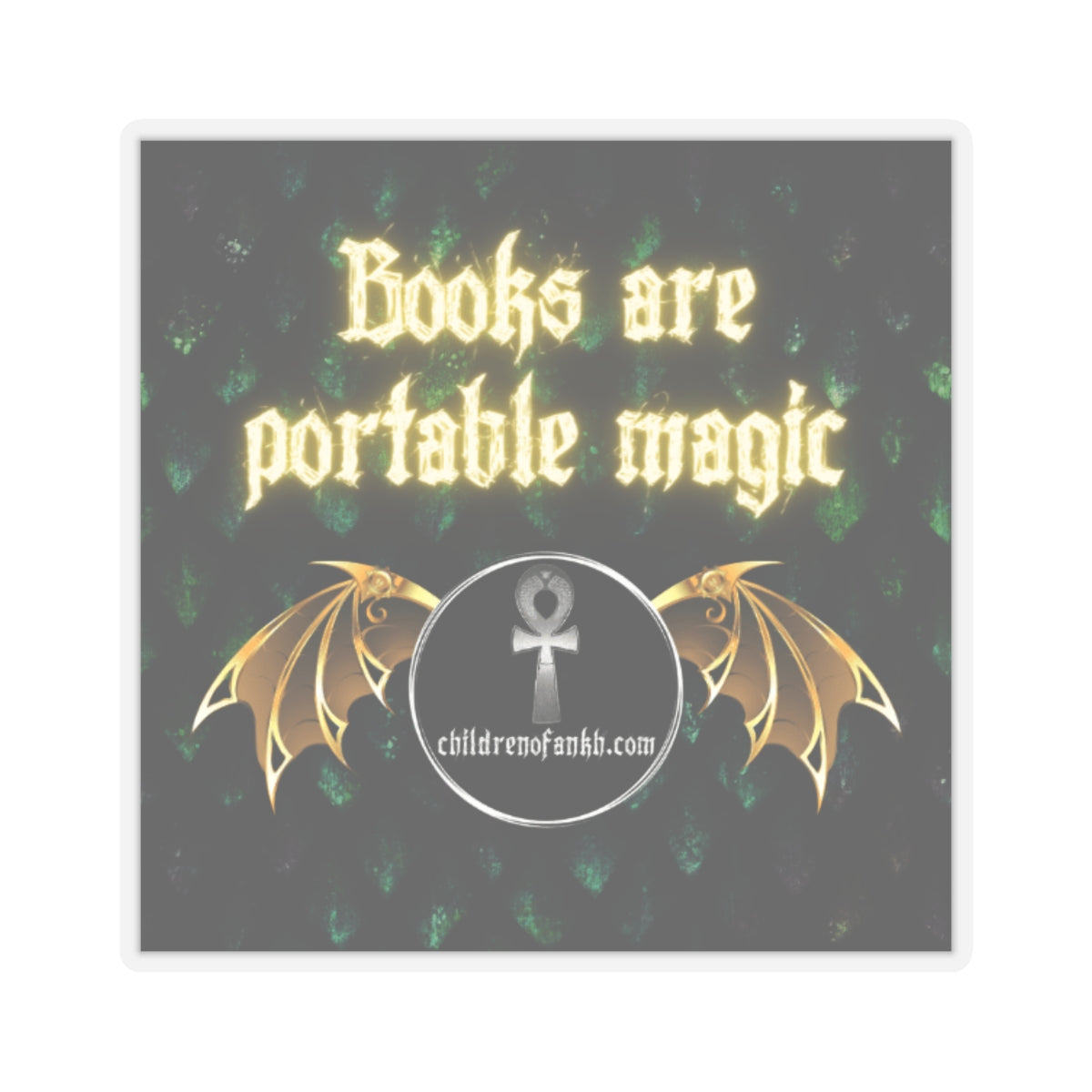 Books Are Portable Magic Stickers