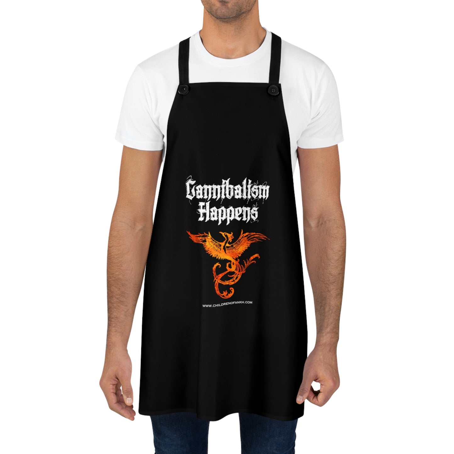 Cannibalism Happens Apron (AOP) COA Series Merch