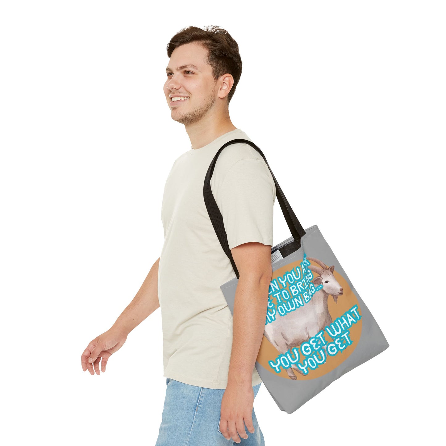 Funny Quote Tote Bag - Bring Your Own Bag Humor