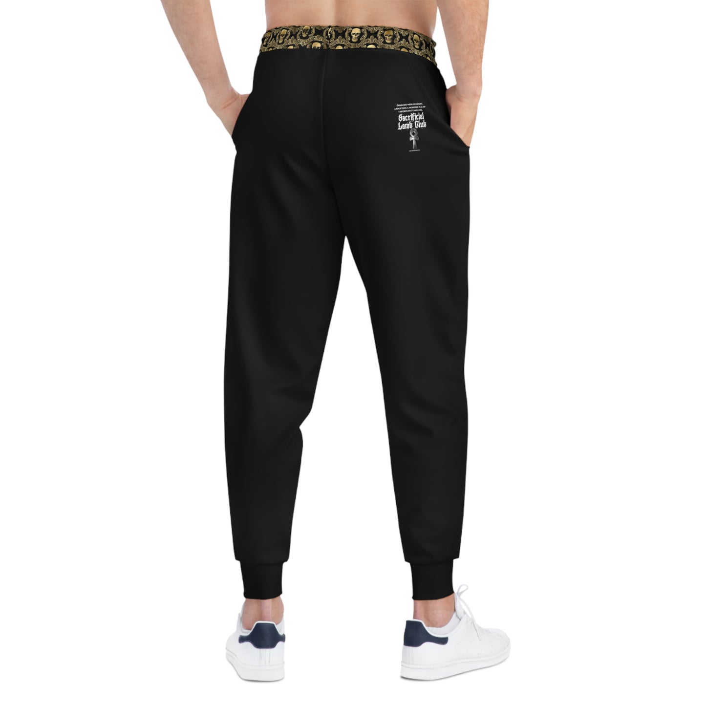 Athletic Joggers (AOP) Sacrificial Lamb Club, COA Series Merch.