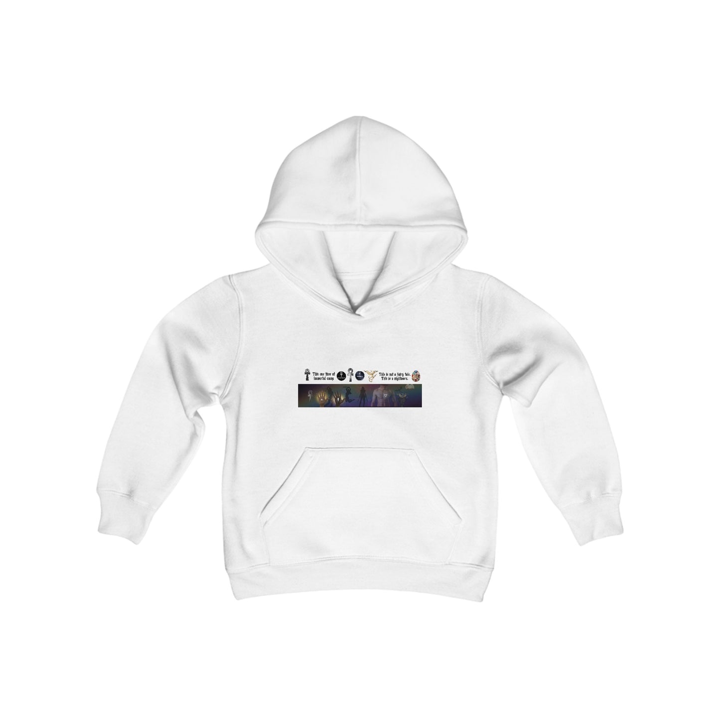 Youth Heavy Blend Hooded COA Universe Merch Sweatshirt