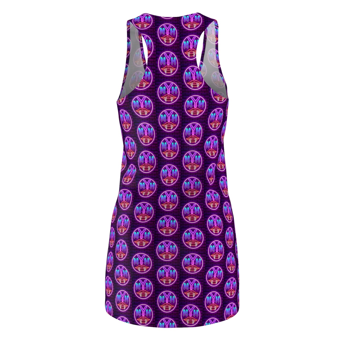 Women's NYH Racerback Dress (AOP) New York Hive Merch