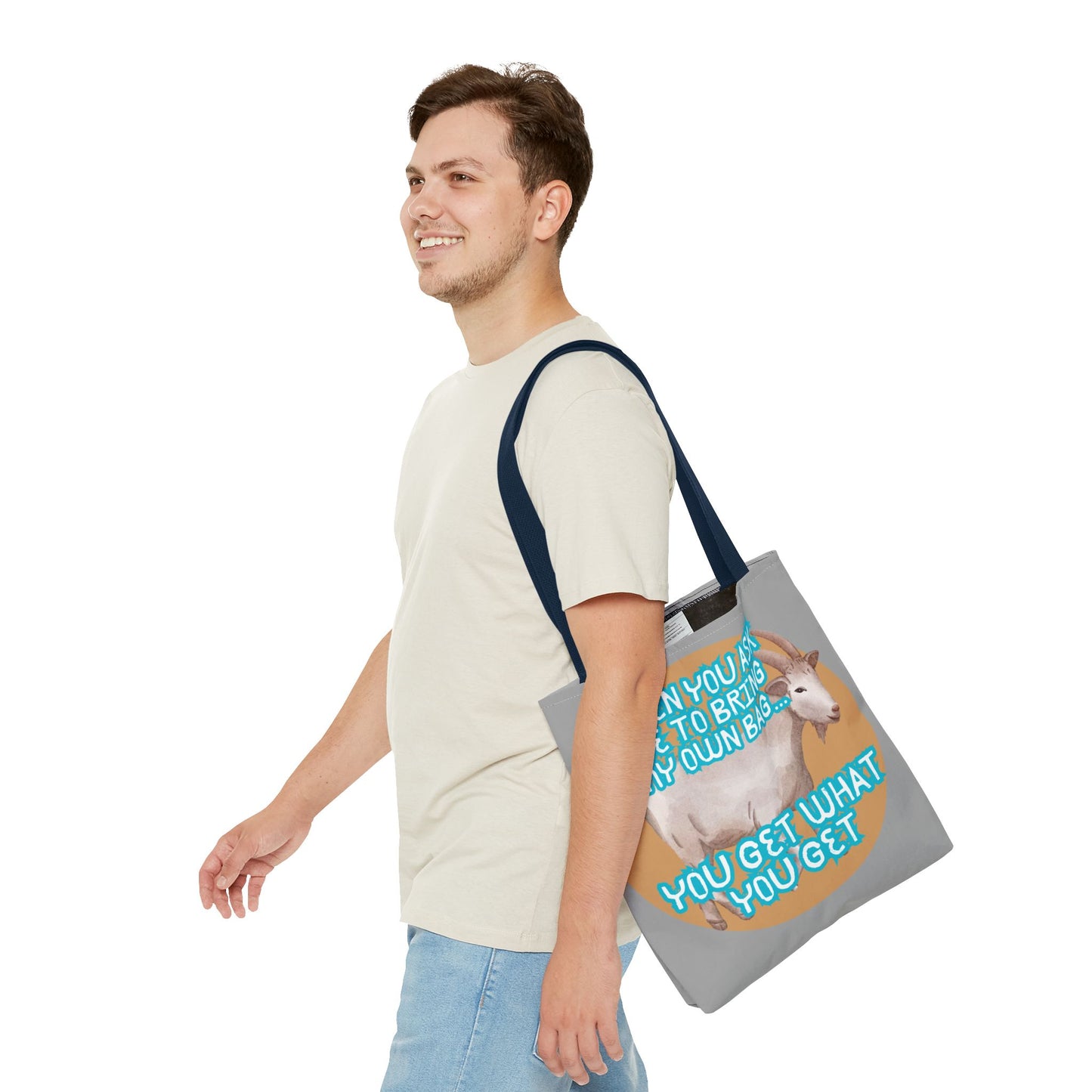 Funny Quote Tote Bag - Bring Your Own Bag Humor