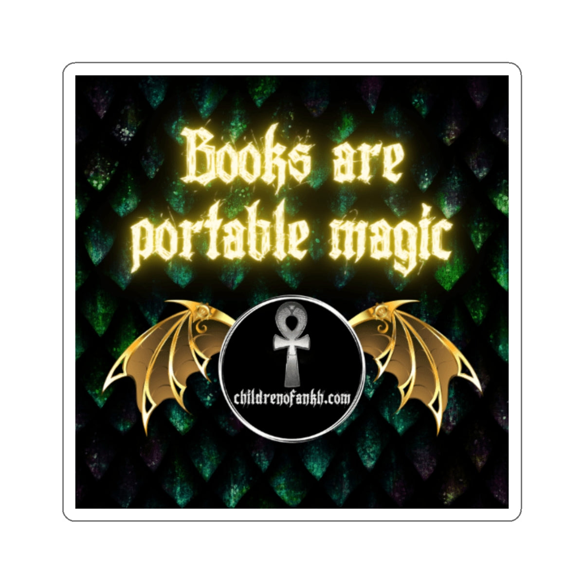 Books Are Portable Magic Stickers