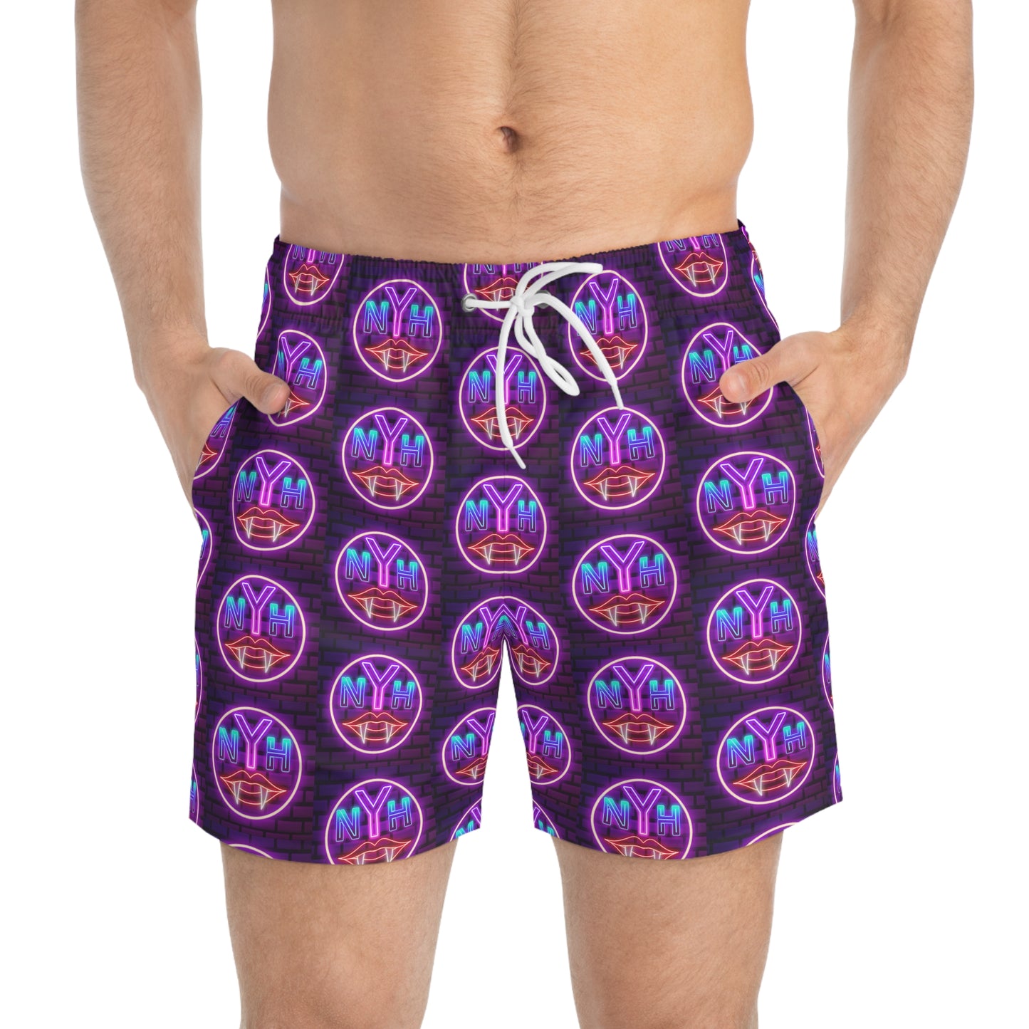 NYH Swim Trunks (AOP) New York Hive Merch