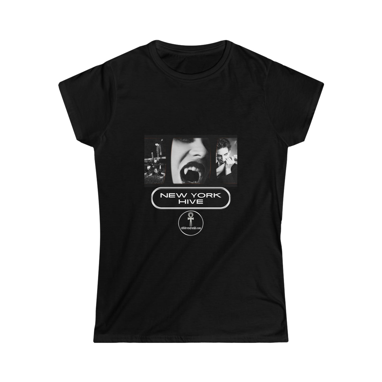 Women's Softstyle Tee New York Hive Merch. 2024 Book Release, Children Of Ankh Universe