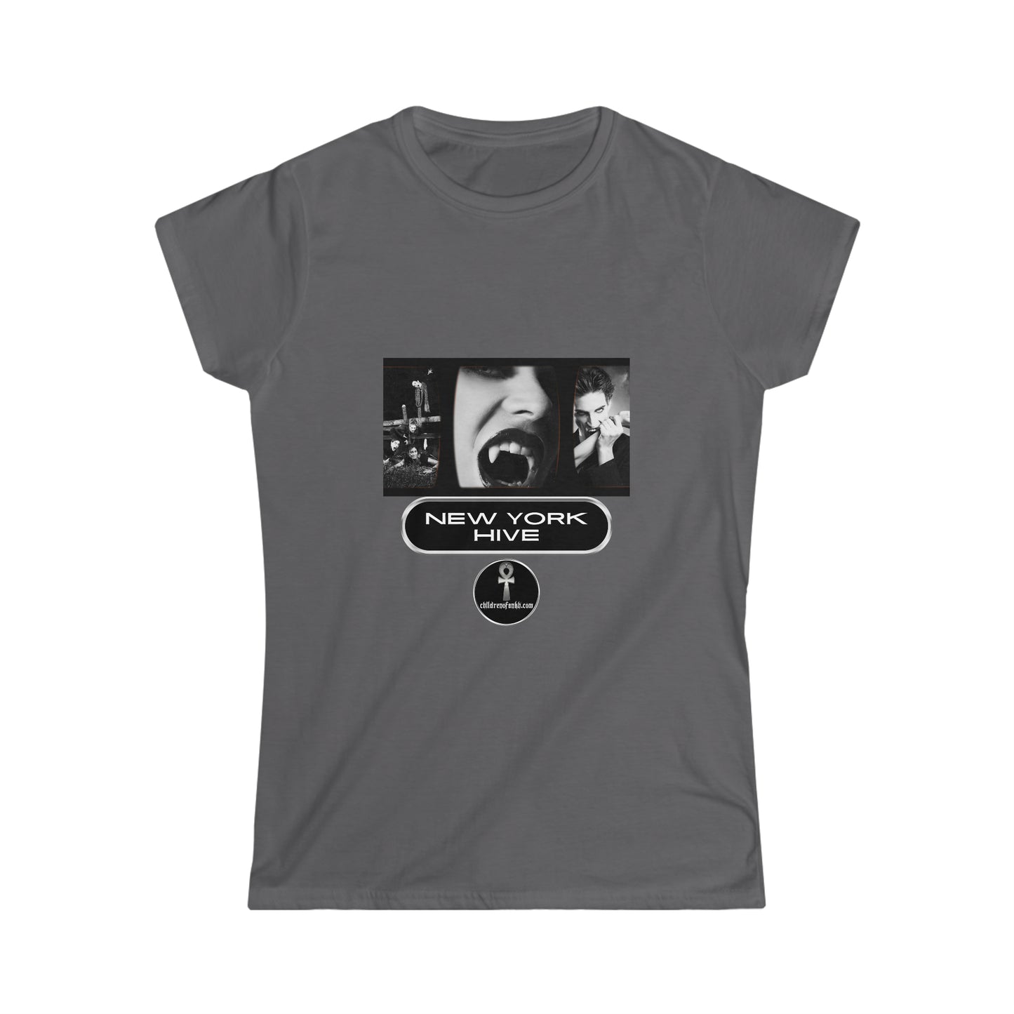 Women's Softstyle Tee New York Hive Merch. 2024 Book Release, Children Of Ankh Universe