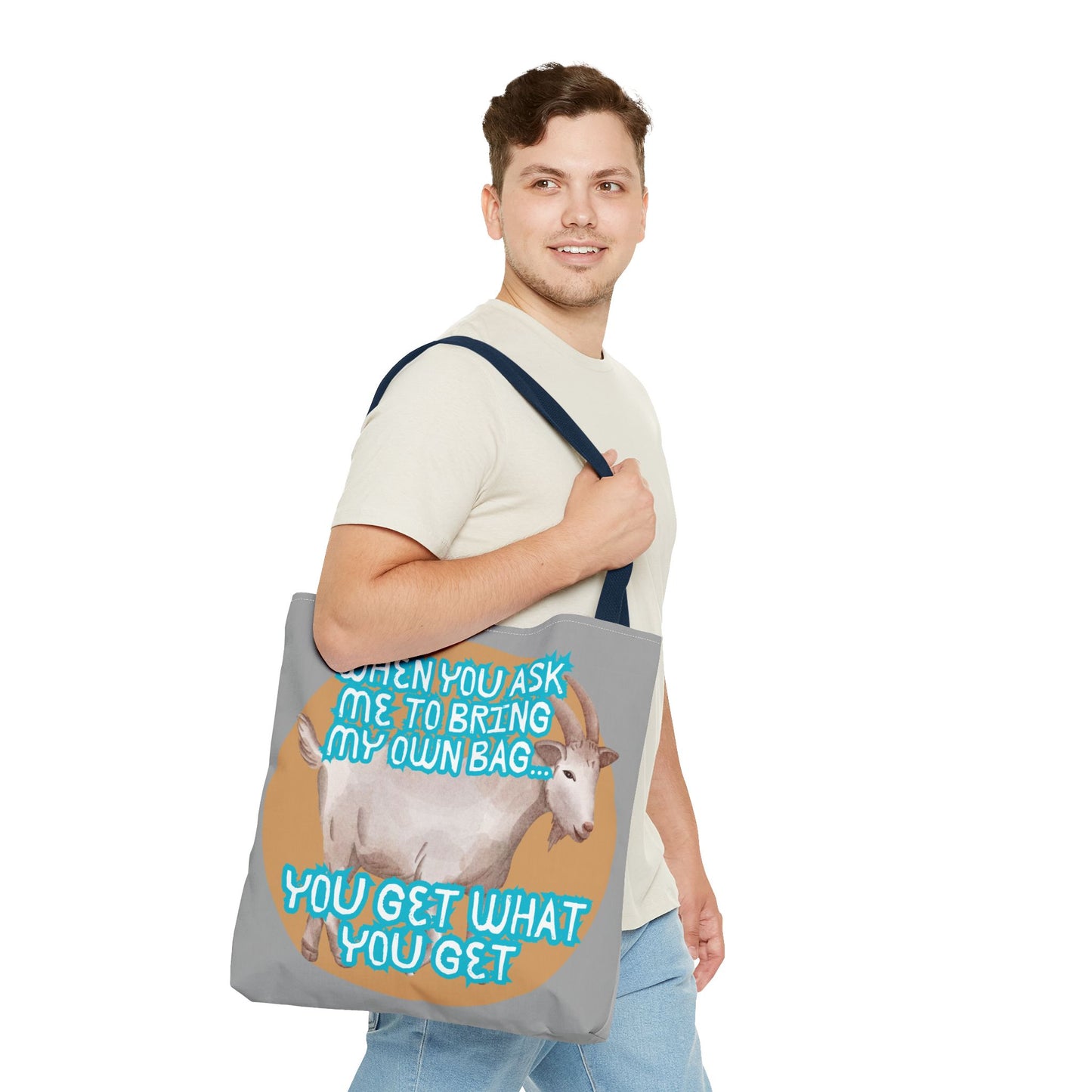 Funny Quote Tote Bag - Bring Your Own Bag Humor